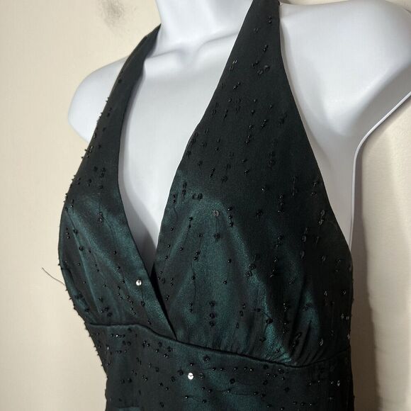 Jones New York Dress Womens 4 Silk Mesh Lined Beaded Whimsygoth Fairy Grunge - Picture 13 of 16